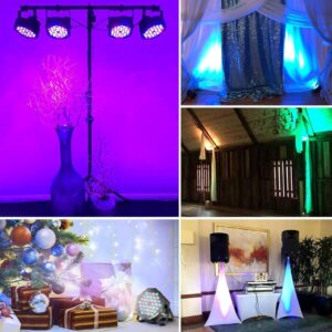 FOCO DE LUZ 18 LED RGB DMX AUDIORITMICO (JTFIEST140)