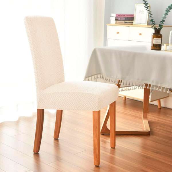 FUNDA DE TELA TRAMA PARA SILLA BEIGE (JTHOG1028BEI)
