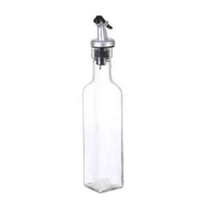 BOTELLA DISPENSADOR ACEITERO PICO PLATEADO 250ML (JTHOG817)