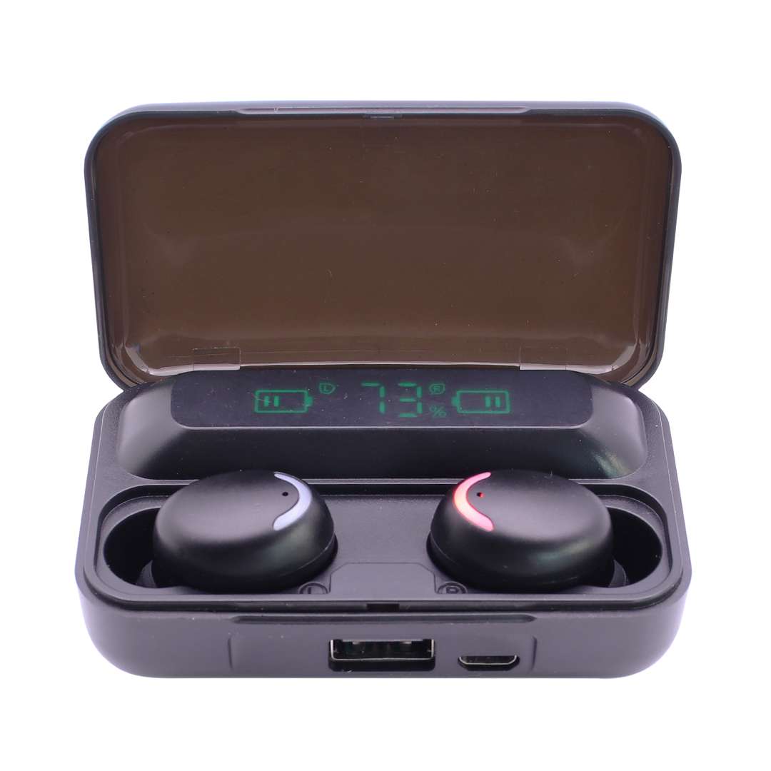 AURICULAR INALAMBRICO TWS BLUETOOTH TWS F9-5 NEGRO (JTMANO146) - Image 2