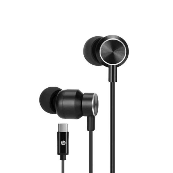 AURICULAR EARPHONES CABLEADO HP DHH-1127-BK NEGRO (JTMANO149) - Image 2