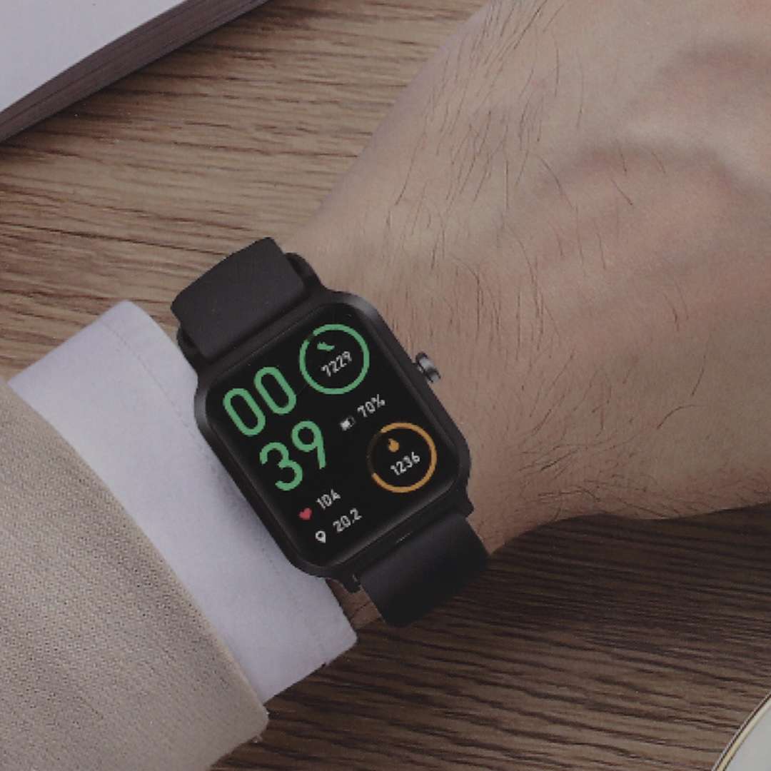 RELOJ SMARTWATCH MICCELL VQ-SM02 NEGRO (JTMICC082NEG) - Image 2