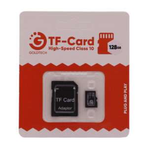 MEMORIA MICRO SD GOLDTECH 128GB CLASE 10 CON ADAPTADOR (JTMICRO340)