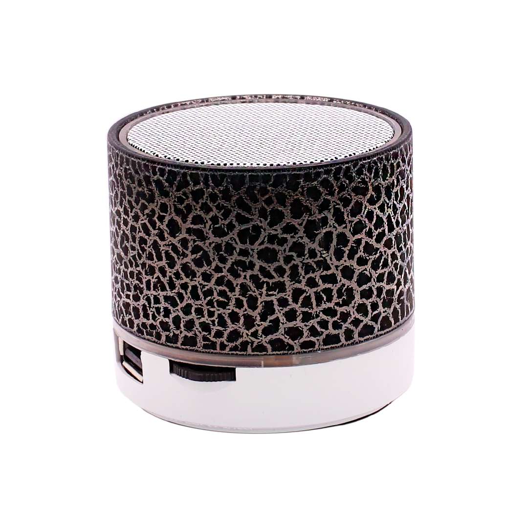 PARLANTE PORTATIL BT/SD/FM CRAQUELADO NEGRO (JTPAR089NEG)