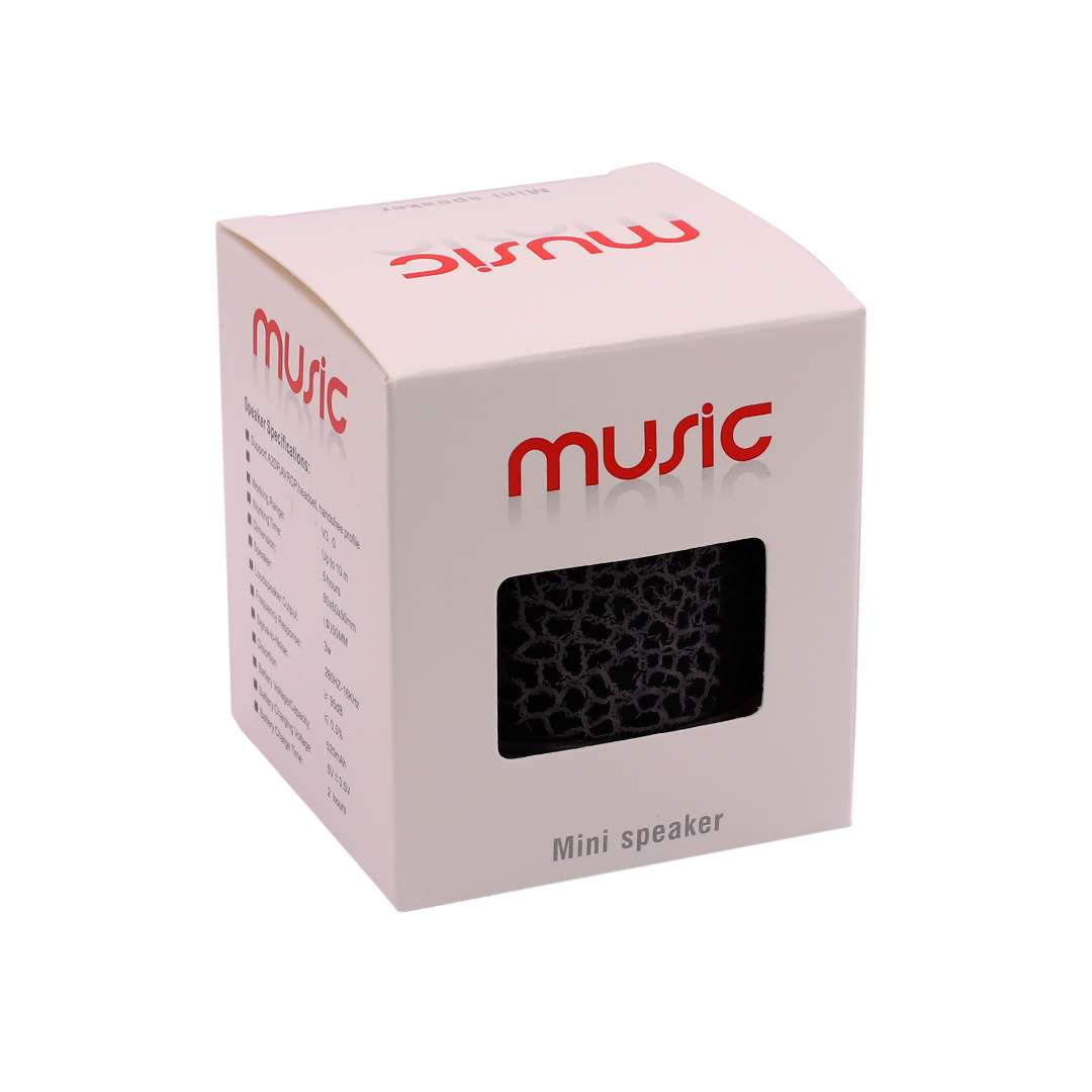 PARLANTE PORTATIL BT/SD/FM CRAQUELADO NEGRO (JTPAR089NEG) - Image 2