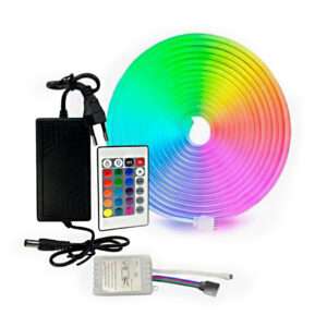 ROLLO FLEXIBLE LUZ LED RGB 5M 220V CON CONTROL 220V (JTRLED048)