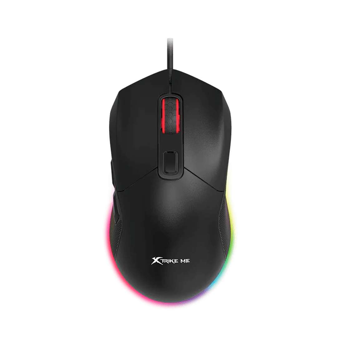 MOUSE GAMER XTRIKE CABLEADO ME GM-316 RGB NEGRO (JTXTRIKE134) - Image 2