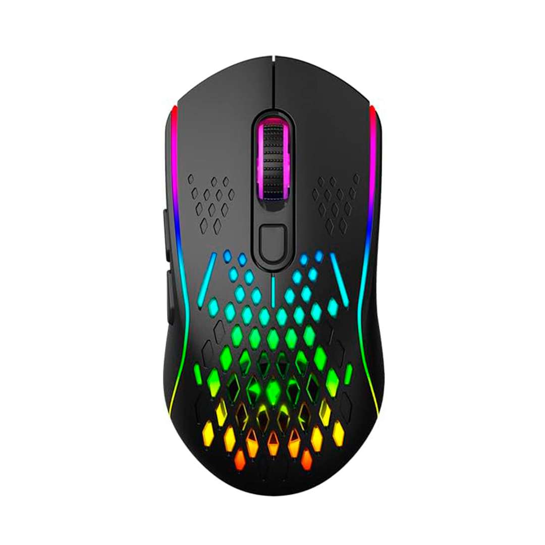 MOUSE INALAMBRICO GAMER XTRIKE ME GW-611 RGB NEGRO (JTXTRIKE136)