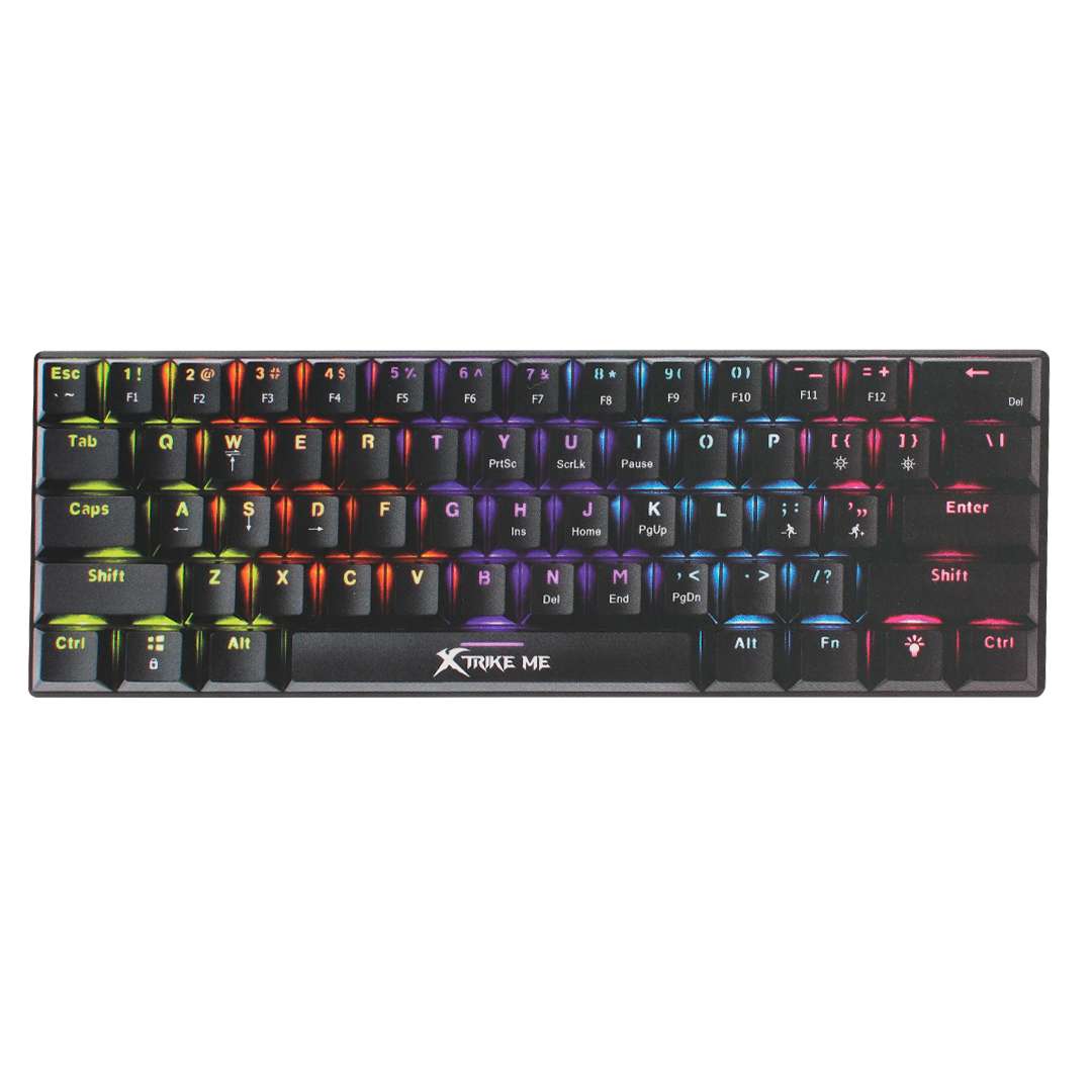 TECLADO GAMER MECANICO XTRIKE ME GK-916 RGB (JTXTRIKE137)