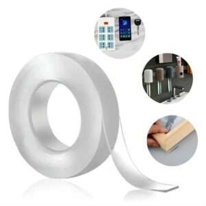 CINTA ADHESIVA DOBLE FAZ 3 METROS TRANSPARENTE (JTHOG469)