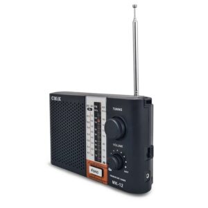 RADIO PORTATIL MK-12 AM FM SW PILA 220V NEGRO (JTPAR273)