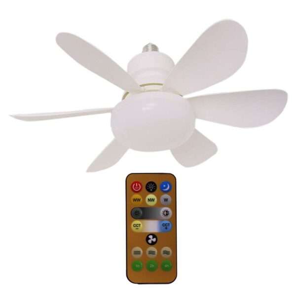 O. BOX VENTILADOR DE TECHO LAMP LED 30W C/REMOTO (OBJTVENT032)