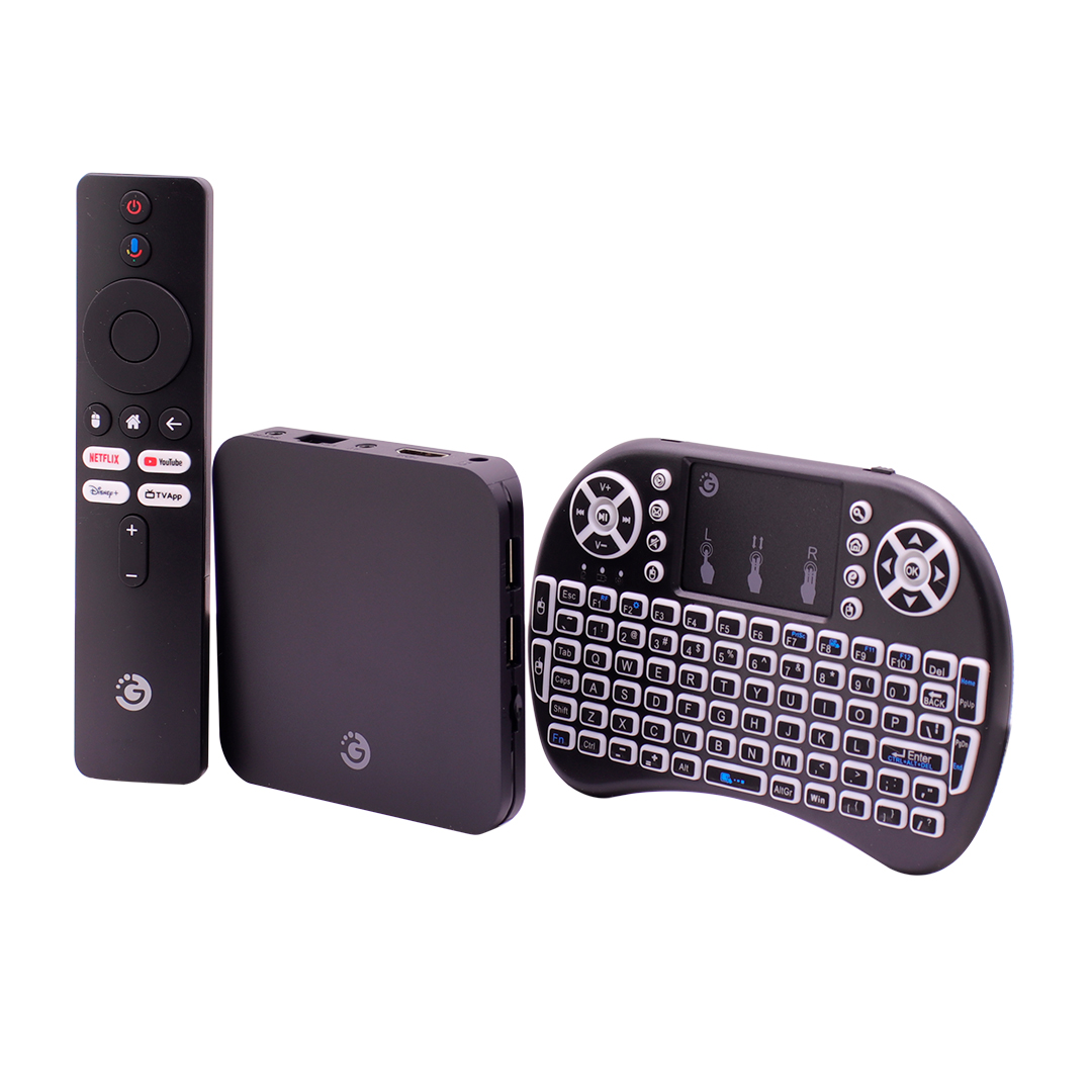 TV BOX GOLDTECH QUAD 16GB 2GB 4K CON MINI TECLADO (JTACCAV193) - Image 2