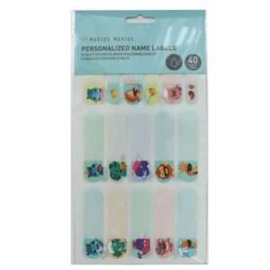 STICKERS ETIQUETAS PERSONALIZADAS X40 MNM (JTBABYMNM51)