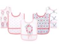 SET X5 BABEROS IMPERMEABLES ROSA (JTBABYPQ9207)