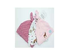 SET 3X GORRO 100% ALGODON HB (JTBABYQA2033)