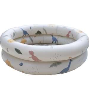 PISCINA INFLABLE DISEÑO DINOSAURIO 90X30CM (JTBABYQM7080)