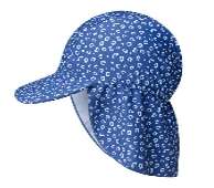 GORRO UV LEOPARDO AZUL 2-3 (JTBABYSWIM021)
