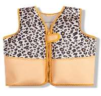 CHALECO DE NATACION LEOPARDO BEIGE 2-3 (JTBABYSWIM030)