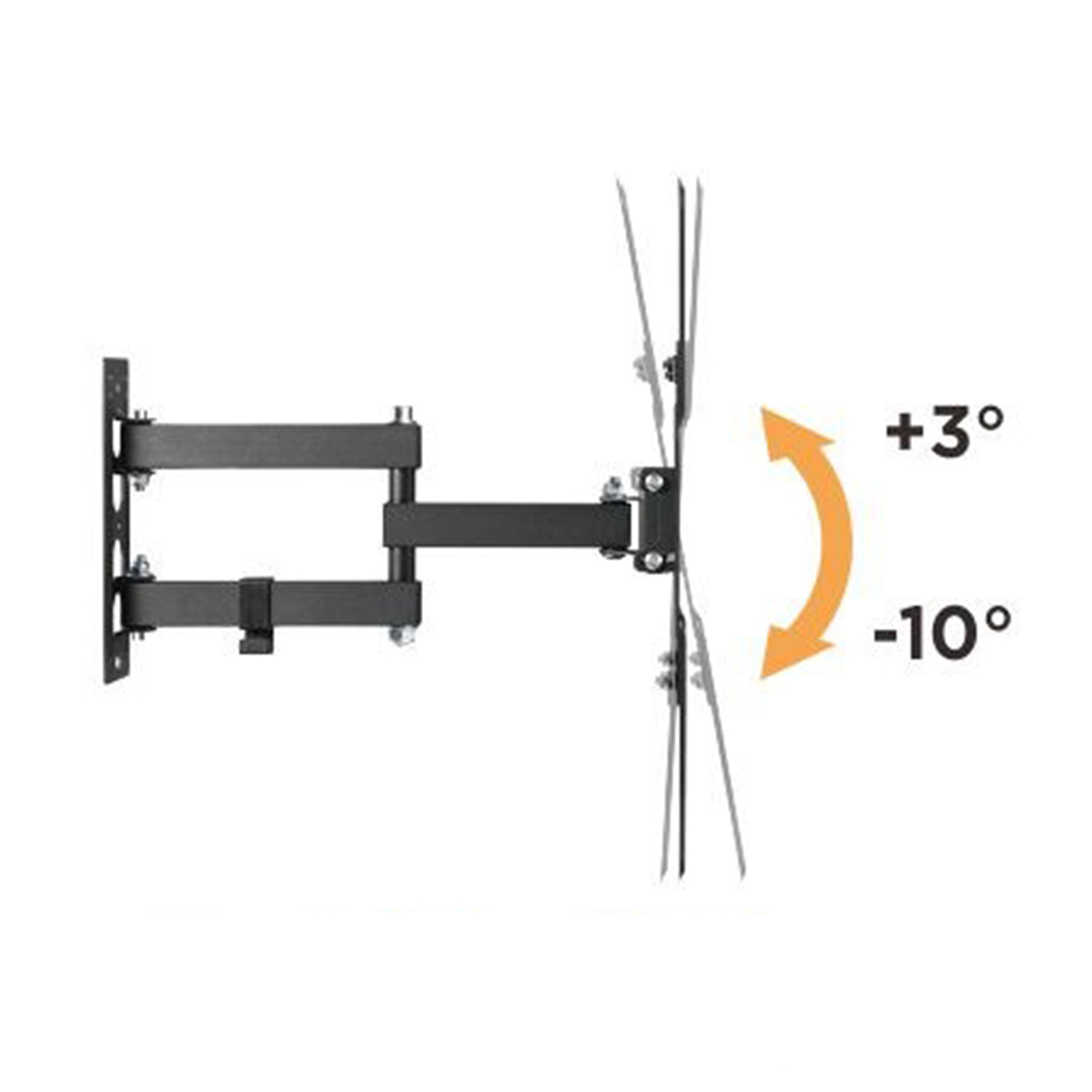 SOPORTE BRATECK P/TV 23-55" LPA68-443 (JTBRAT043) - Image 2