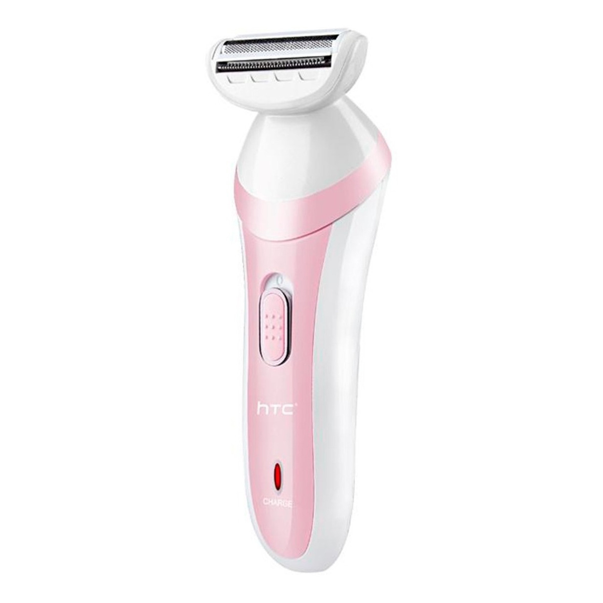 DEPILADORA INALAMBRICA HTC HL-020 BLANCO CON ROSA (JTELEC073)