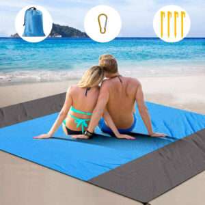 ESTERILLA MANTA PARA PLAYA CELESTE (JTHOG1058CEL)