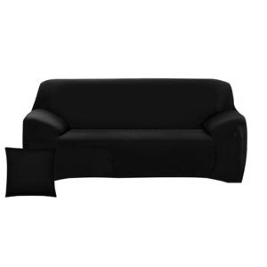 FUNDA ELASTICA PARA SILLON 3 CUERPOS NEGRO (JTHOG954NEG)