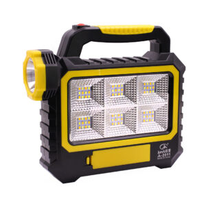 FOCO LINTERNA RECARGABLE + LUZ EMERGENCIA AMARILLO (JTLIN016AMA)