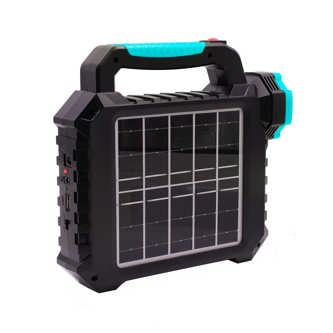 FOCO LINTERNA RECARGABLE + LUZ EMERGENCIA CELESTE (JTLIN016CEL) - Image 2