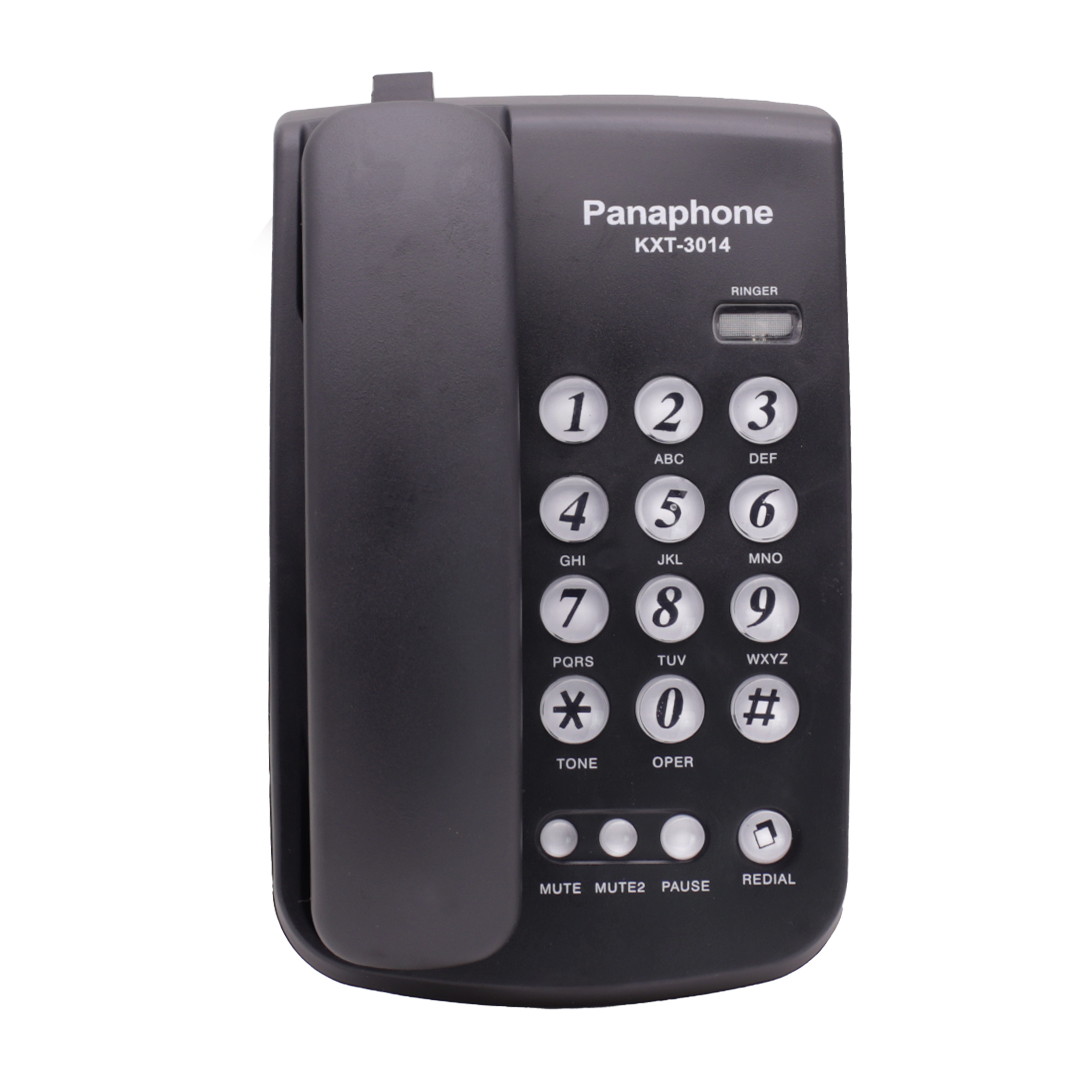 TELEFONO DE BASE PANAPHONE KXT-3014 NEGRO (JTTEL005NEG)