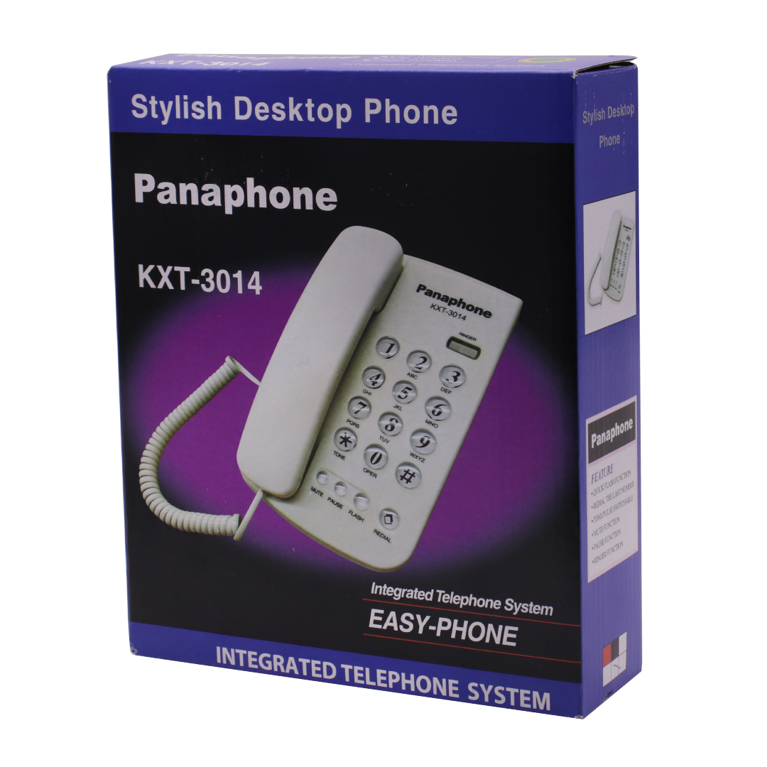 TELEFONO DE BASE PANAPHONE KXT-3014 NEGRO (JTTEL005NEG) - Image 2