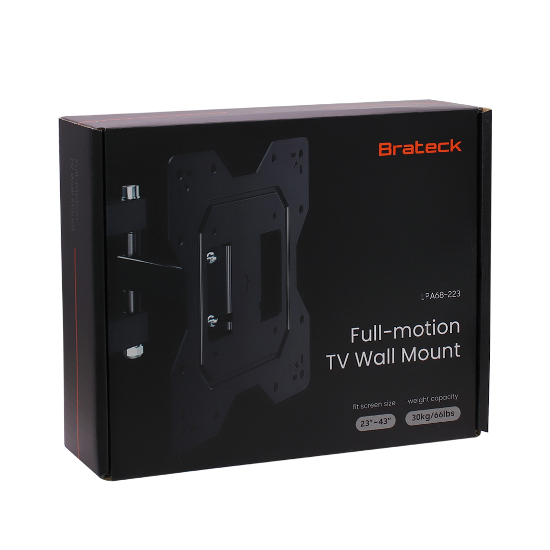SOPORTE BRATECK PARA TV 23-43" LPA68-223 MOVIL (JTBRAT041) - Image 4