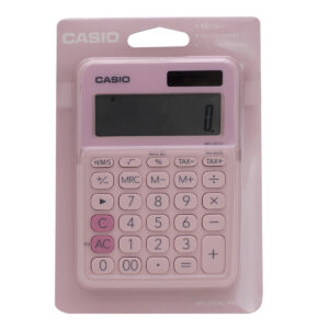 CALCULADORA CASIO MS-20UC-PK ROSA SOLAR/A PILA (JTCASIO018)