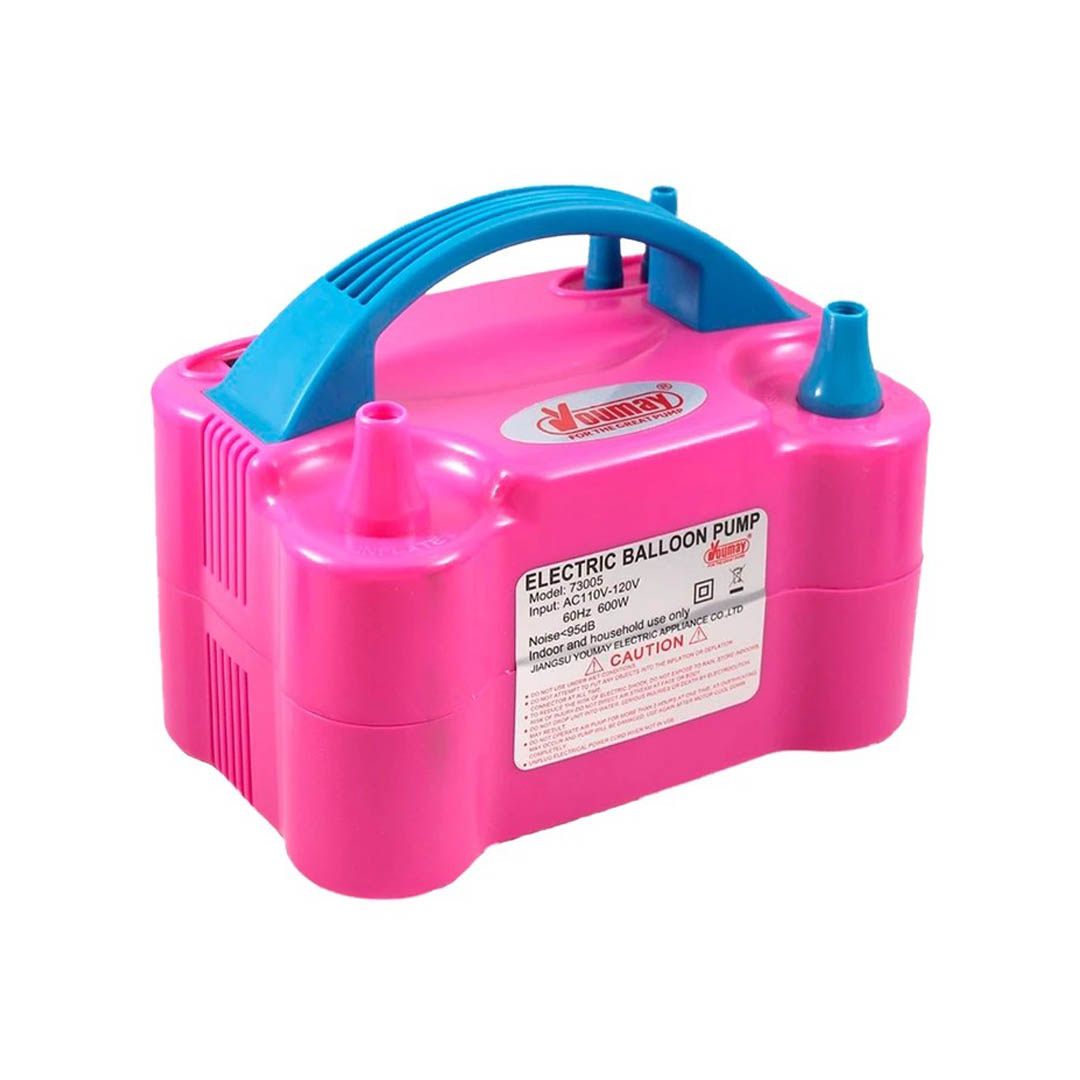 INFLADOR DE GLOBO CON MANIJA SALIDA DE AIRE X2 220V (JTHOG042)