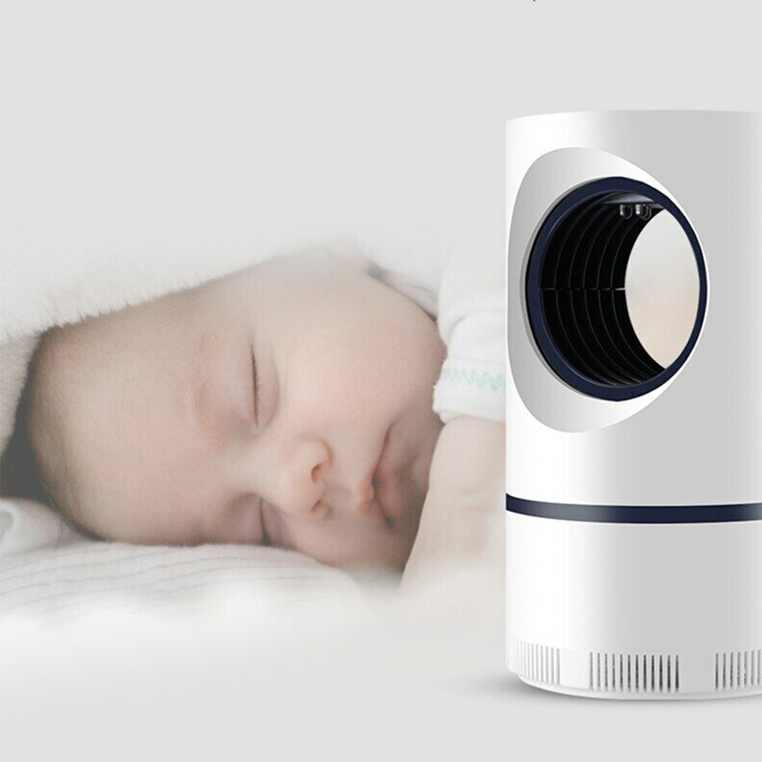 LAMPARA MATA MOSQUITOS UV 17CM USB BLANCA (JTHOG796) - Image 3