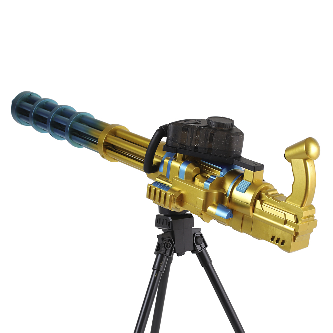 AMETRALLADORA CON TRIPODE Y CARTUCHO DE AGUA AZUL (JTJUG1000AZU) - Image 2