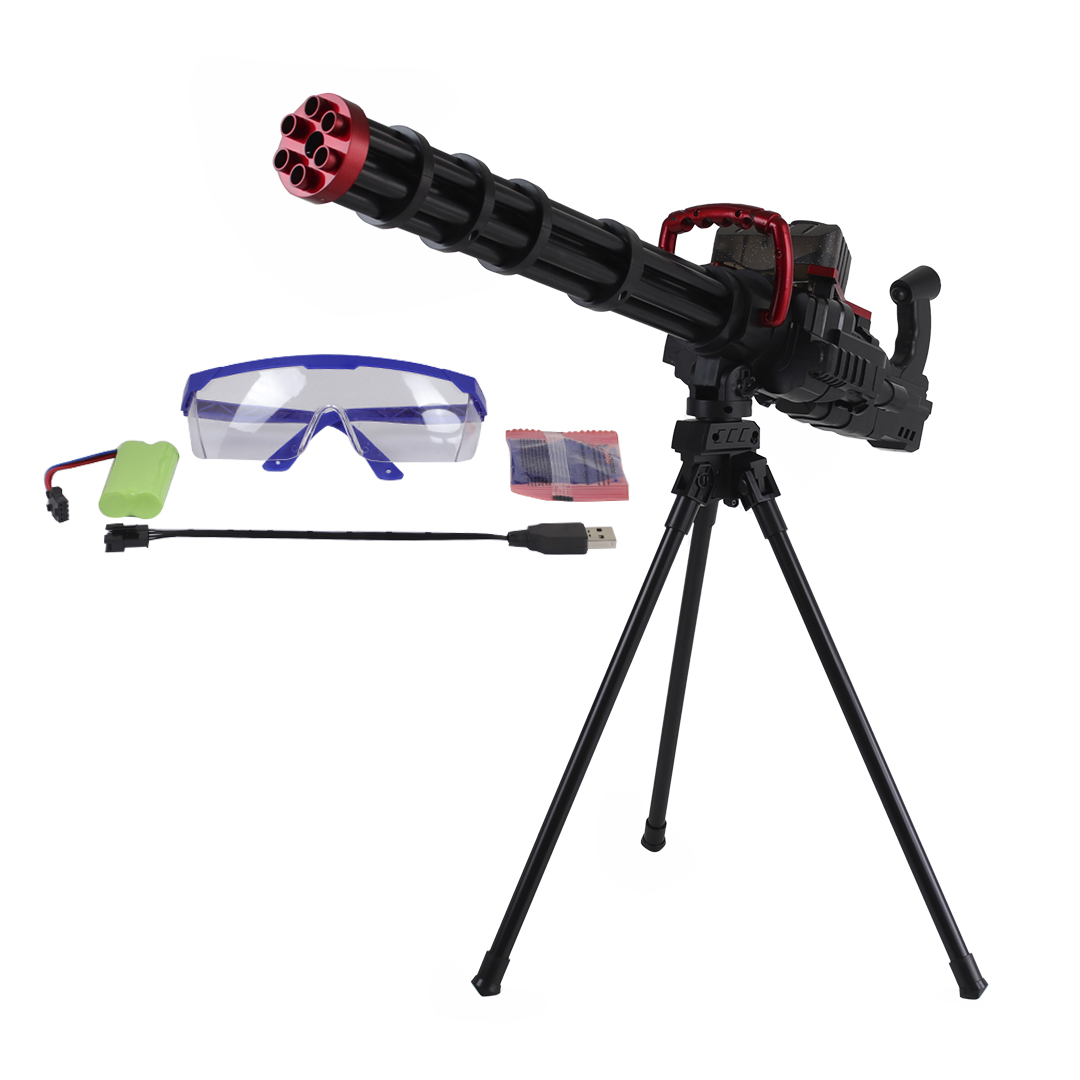 AMETRALLADORA CON TRÍPODE Y CARTUCHO DE AGUA NEGRO (JTJUG1000NEG)