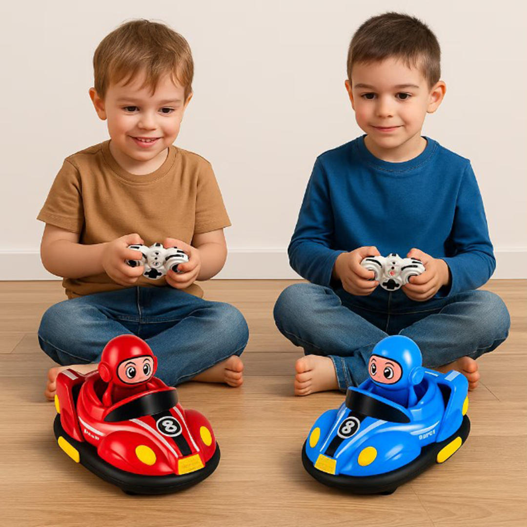 AUTITOS CHOCADORES POP-UP CON SONIDO Y CONTROL (JTJUG1008) - Image 2