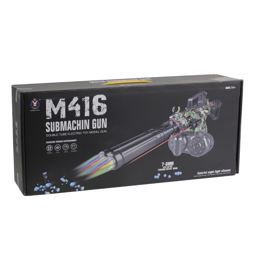 AMETRALLADORA LANZA BOLAS HIDROGEL INFRARROJO NEGRO (JTJUG1009) - Image 3