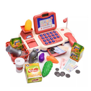 CAJA REGISTRADORA CON DISPLAY SONIDO BALANZA Y ACCESORIOS (JTJUG1011)