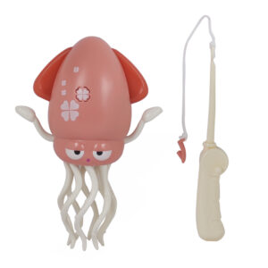 PULPO BAILARIN CON LUZ Y SONIDO RECARGABLE CAÑA DE PESCAR (JTJUG1014ROS)