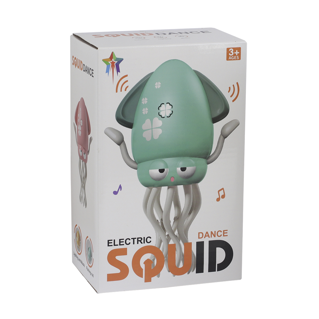 PULPO BAILARIN CON LUZ Y SONIDO RECARGABLE CAÑA DE PESCAR (JTJUG1014ROS) - Image 3