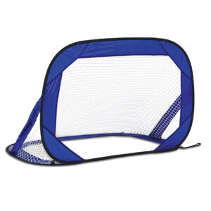ARCO PORTERIA DE FUTBOL PORTATIL AZUL CON RED (JTJUG972)