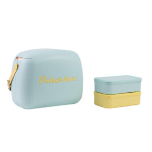 LUNCHERA TERMICA POLARBOX POP 6L CELESTE AMARILLO (JTPOLARPOP8)