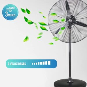 VENTILADOR GOLDTECH INDUSTRIAL DE PIE STAND 26