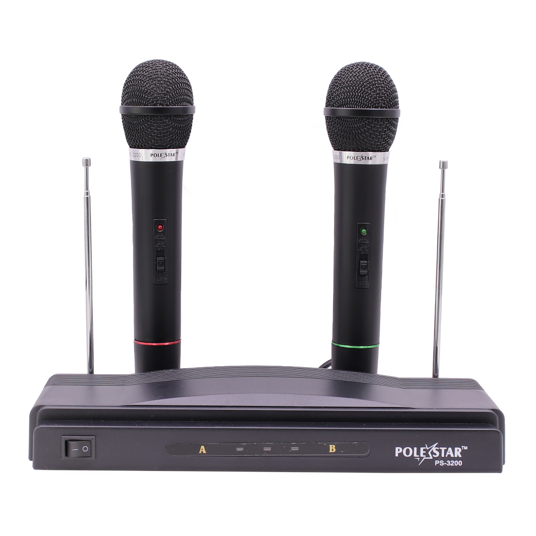 MICROFONO INALAMBRICO X2 CON BASE (JTACCAV005)