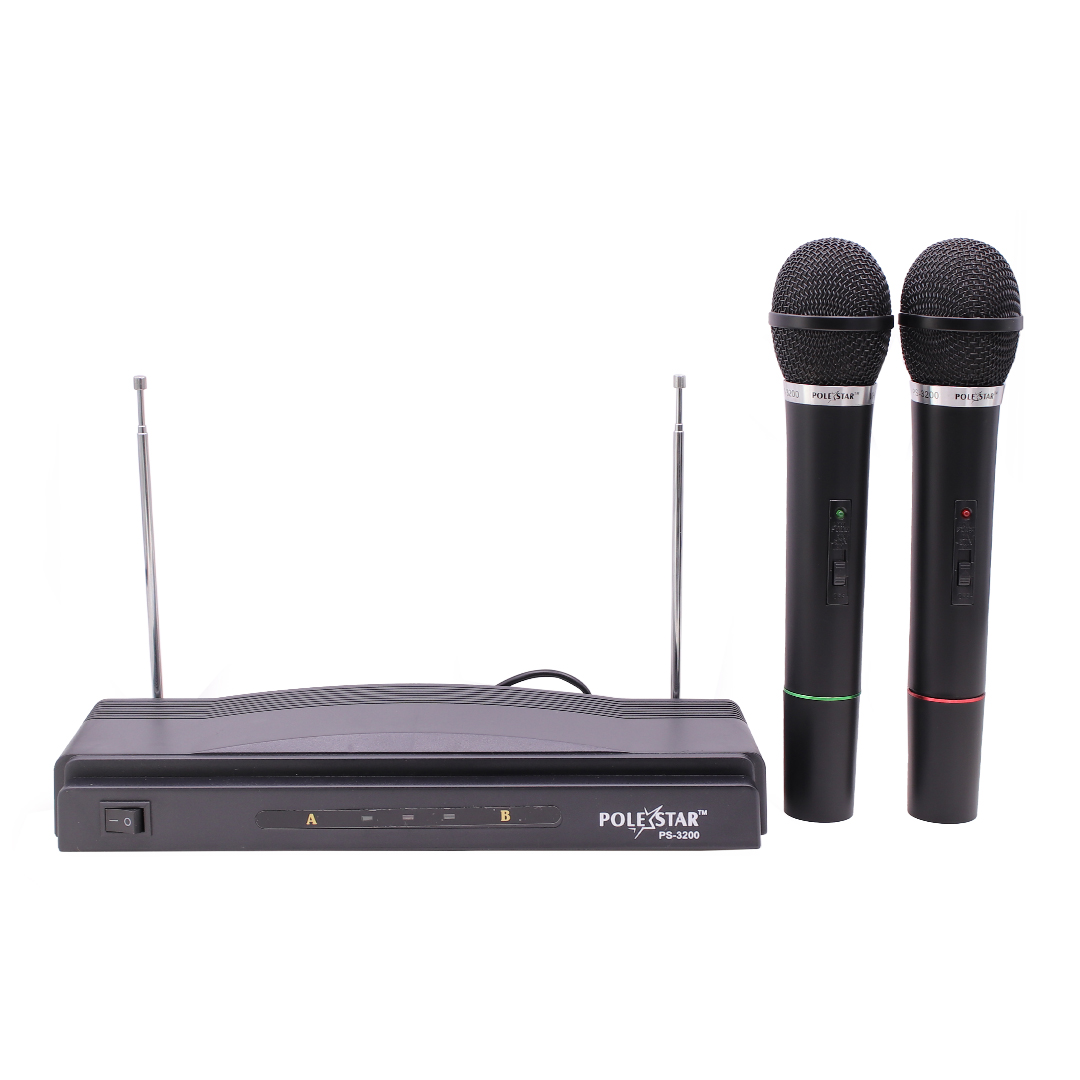 MICROFONO INALAMBRICO X2 CON BASE (JTACCAV005) - Image 2