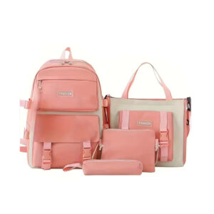 MOCHILA 4 EN 1 PARA NOTEBOOK ROSADO (JTBOL068ROS)