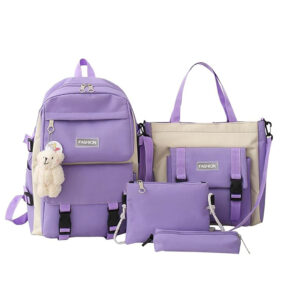 MOCHILA 4 EN 1 PARA NOTEBOOK VIOLETA (JTBOL068VIO)