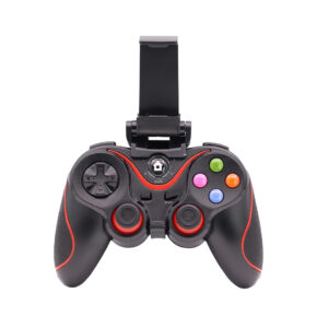 JOYSTICK INALAMBRICO RECARGABLE SOPORTE PARA CELULAR NEGRO (JTGAME058)